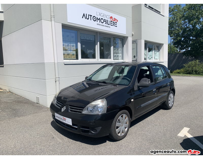 Achat voiture occasion, Auto occasion pas cher | Agence Auto Renault Clio Campus 1.5 dci 70 ch Authentique Noir Année 2007 Manuelle Diesel