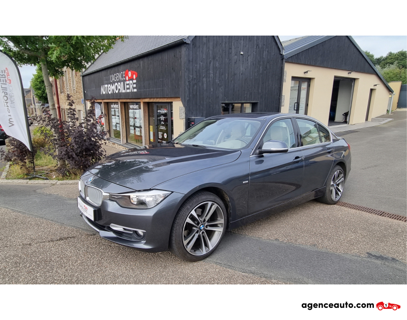 Aankoop Gebruikte Auto, Goedkope Gebruikte Auto | Agence Auto Bmw Série 3 F30 320 I 184 CH MODERN BVA8 Gris Jaar 2013 Automatique Essence