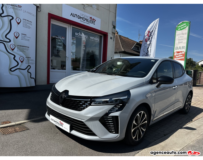 Compra de Coches Usados, Coches Usados Baratos %'|'% Agence Auto Renault Clio V Phase 2 1.0 TCe 90 ch TECHNO / 1ère Main / Caméra de recul Gris Año 2023 Manuelle Essence