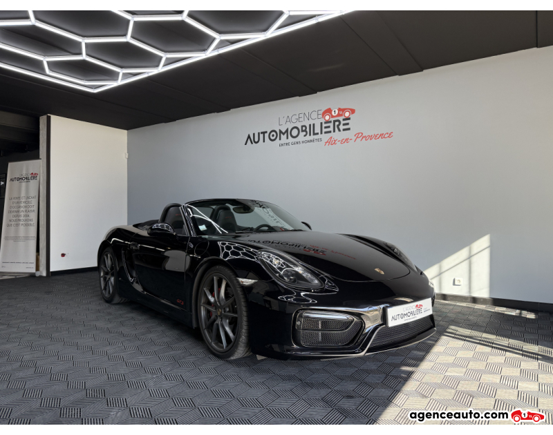 Achat voiture occasion, Auto occasion pas cher | Agence Auto Porsche Boxster BOXSTER 981 GTS 3.4L PDK 330CV Noir Année 2014 Automatique Essence