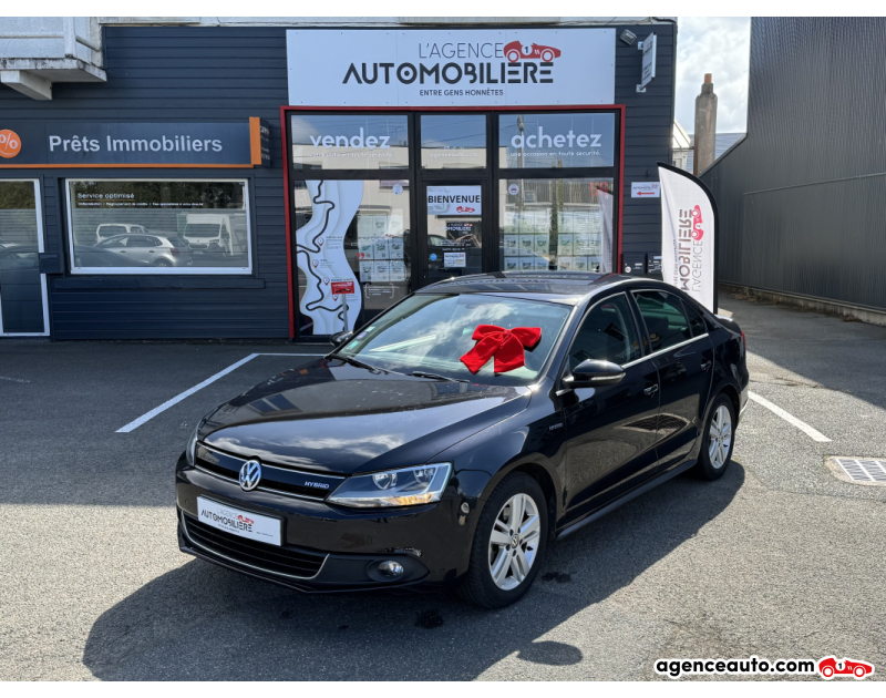 Compra de Coches Usados, Coches Usados Baratos %'|'% Agence Auto Volkswagen Jetta Hybrid 1.4 TSI 170 ch dsg7 Confortline Noir Año 2014 Automatique Hybride