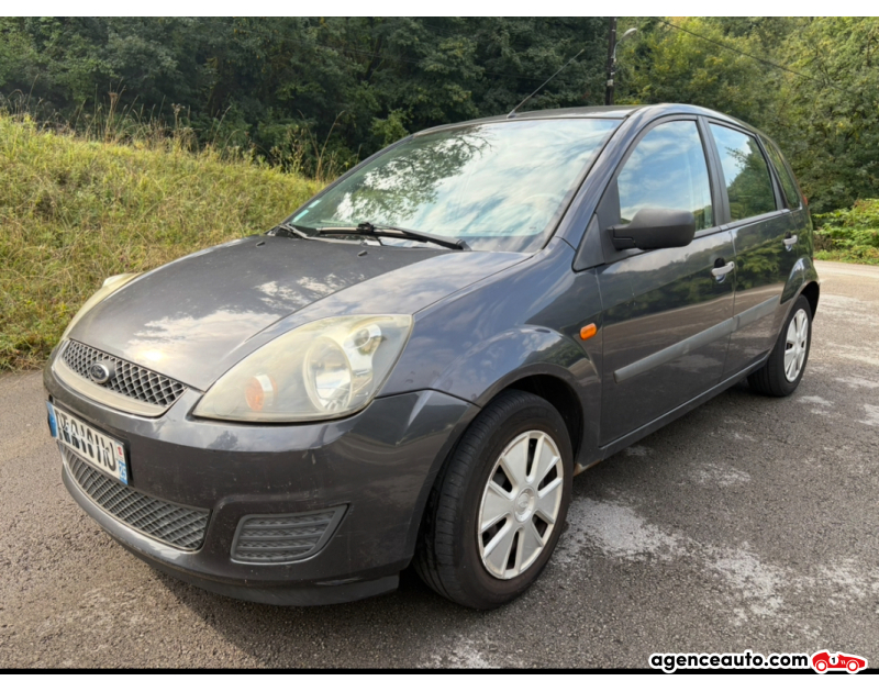 Achat voiture occasion, Auto occasion pas cher | Agence Auto Ford Fiesta 1.4 TDCI 70 FUN Gris Année 2008 Manuelle Diesel