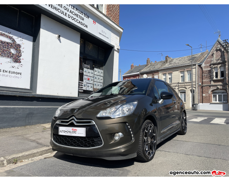 Achat voiture occasion, Auto occasion pas cher | Agence Auto Citroen DS3 1.6 HDI 90 AIRDREAM SO CHIC Garantie 12 Mois Marron Année 2012 Manuelle Diesel