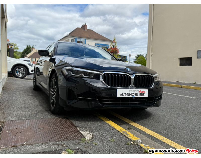BMW Série 5 530e TwinPower Turbo xDrive 292 ch BVA8 Business Design Noir 2022 — photo 3