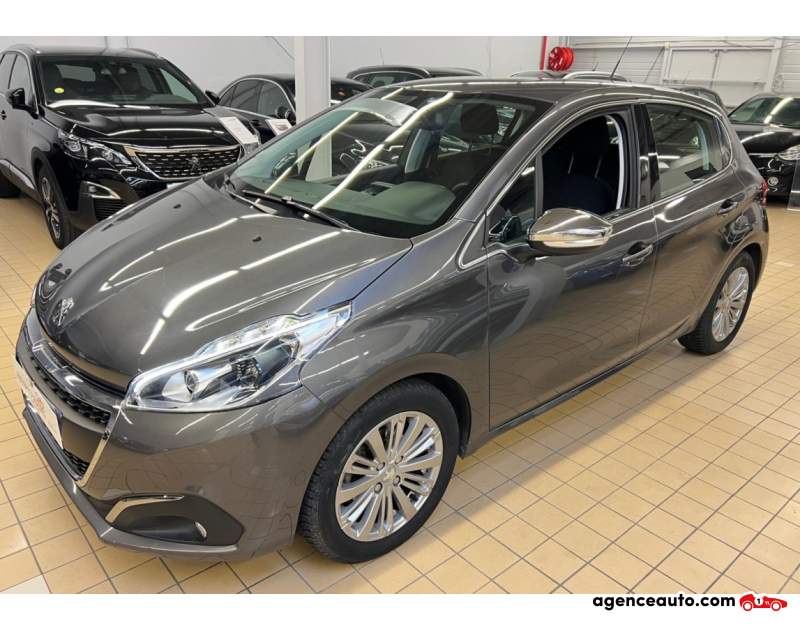 Achat voiture occasion, Auto occasion pas cher | Agence Auto Peugeot 208 110 S&S ALLURE BUSINESS EAT6 5P Gris Année 2018 Automatique Essence