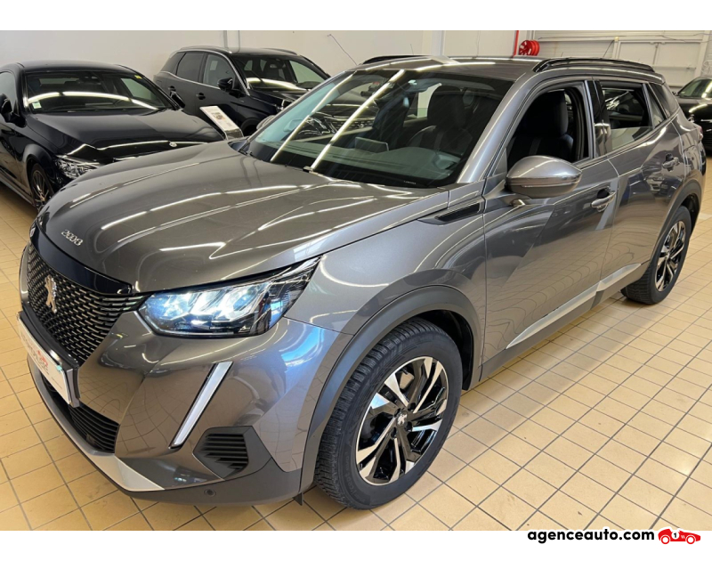 Achat voiture occasion, Auto occasion pas cher | Agence Auto Peugeot 2008 1.5 BLUEHDI 130 S&S 7CV ALLURE EAT8 Gris Année 2020 Automatique Diesel