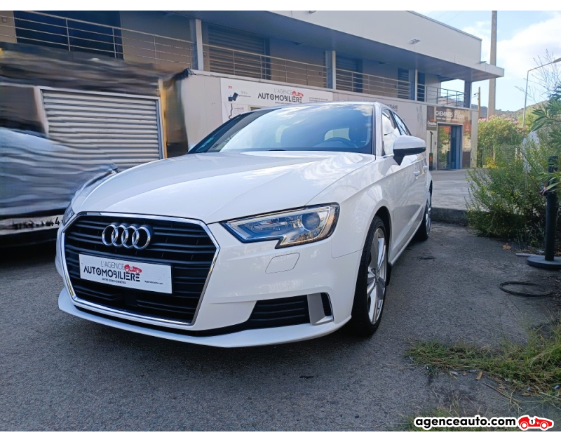 Achat voiture occasion, Auto occasion pas cher | Agence Auto Audi A3 SPORTBACK 1.5 TFSI 150 COD SPORT Blanc Année 2019 Manuelle Essence
