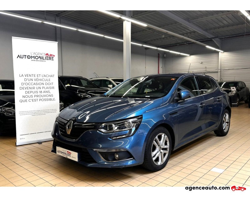 Achat voiture occasion, Auto occasion pas cher | Agence Auto Renault Megane MEGANE IV Berline BLUE DCI 115 EDC BUSINESS 6.0 CV Bleu Année 2019 Automatique Diesel