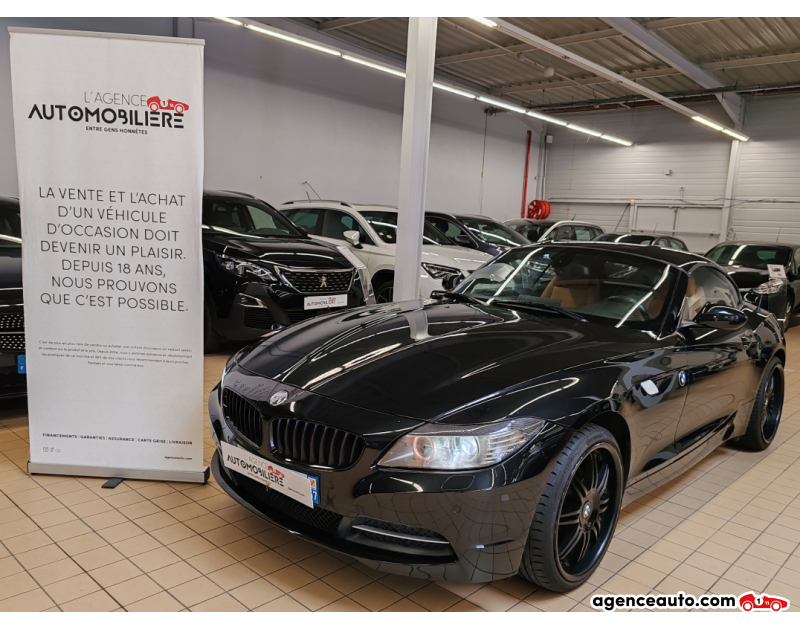 Achat voiture occasion, Auto occasion pas cher | Agence Auto Bmw Z4 Roadster SDRIVE 23i 204 CV SPORT DESIGN Noir Année 2011 Manuelle Essence
