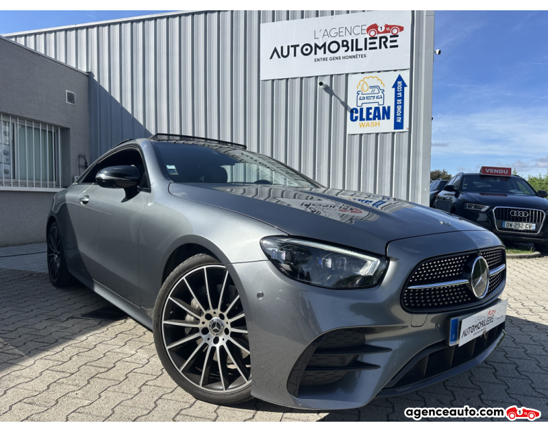 Aankoop Gebruikte Auto, Goedkope Gebruikte Auto | Agence Auto Mercedes Classe E 400 D PACK AMG 340CV 4 MATIC Gris Jaar 2020 Automatique Diesel