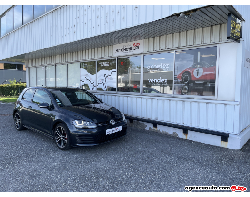 Compra de Coches Usados, Coches Usados Baratos %'|'% Agence Auto Volkswagen Golf VII GTD 2.0 TDI 184 CV BVM6 SPORT & SOUND - GARANTIE 12 MOIS Gris Año 2016 Manuelle Diesel