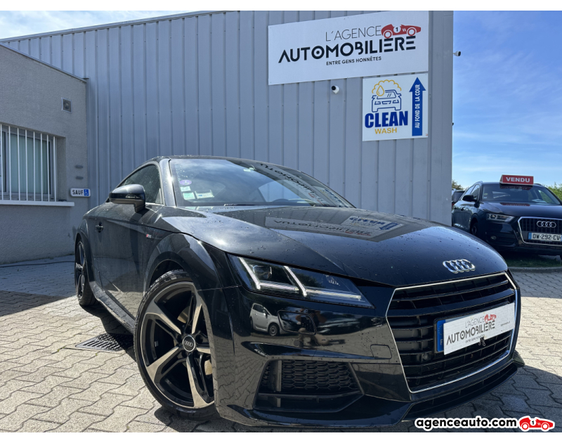 Gebrauchtwagenkauf, Günstige Gebrauchtwagen | Automobilienagentur Audi TT 1.8 TFSI 180 CV S-LINE Noir Jahr 2017 Manuelle Essence