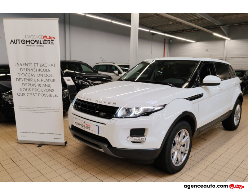 Achat voiture occasion, Auto occasion pas cher | Agence Auto Land Rover Range Rover Evoque 2.2L TD4 PRESTIGE 4WD Blanc Année 2015 Manuelle Diesel
