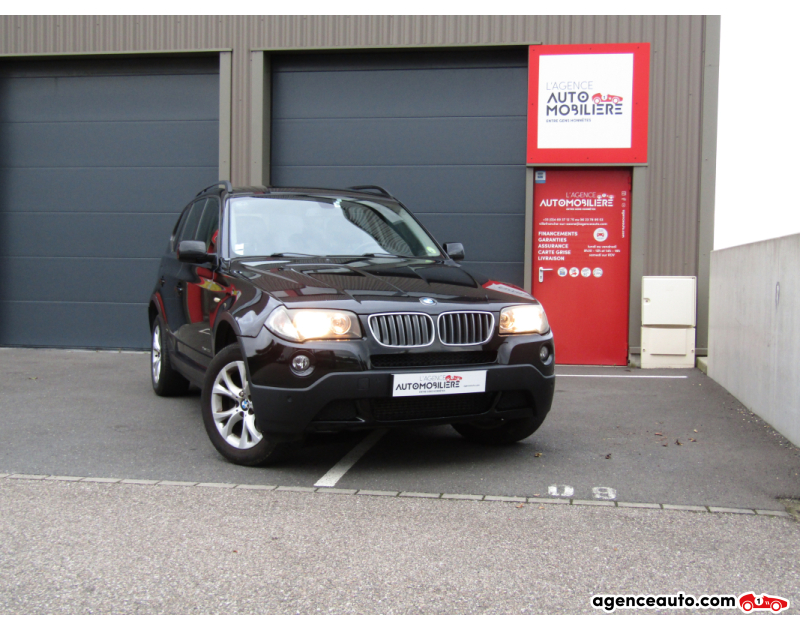 Achat voiture occasion, Auto occasion pas cher | Agence Auto Bmw X3 2.0 dA 177ch xDrive (4X4) Confort 1ère main BA6 Noir Année 2009 Automatique Diesel