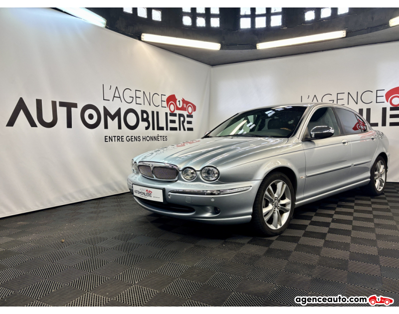 Achat voiture occasion, Auto occasion pas cher | Agence Auto Jaguar X-Type 2.2 D EXECUTIVE 155 Gris Année 2008 Manuelle Diesel