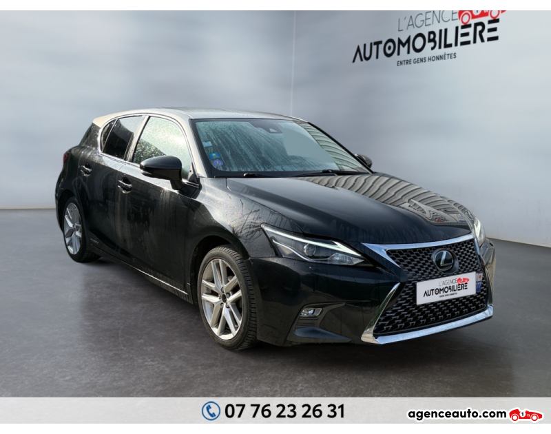 Gebrauchtwagenkauf, Günstige Gebrauchtwagen | Automobilienagentur Lexus CT 1.8 VVT-i 16V 136 Hybrid CVT Noir Jahr 2017 Automatique Hybride