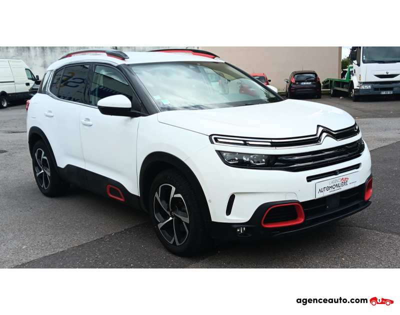 Compra de Coches Usados, Coches Usados Baratos %'|'% Agence Auto Citroen C5 Aircross 1.5 BlueHDI EAT8 S&S 130 cv Boîte auto Blanc Año 2019 Automatique Diesel