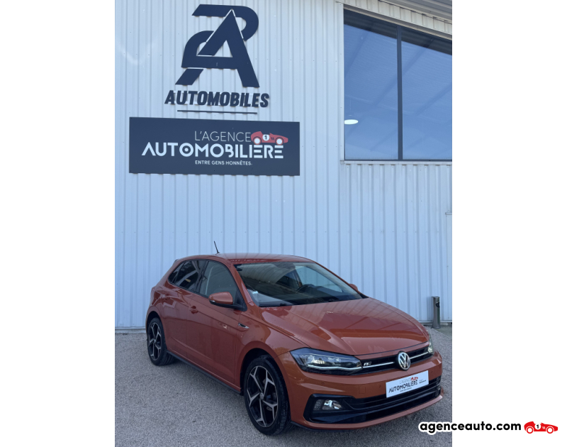 Compra de Coches Usados, Coches Usados Baratos %'|'% Agence Auto Volkswagen Polo 1.0 TSI - 95cv R-LINE Orange Año 2019 Manuelle Essence