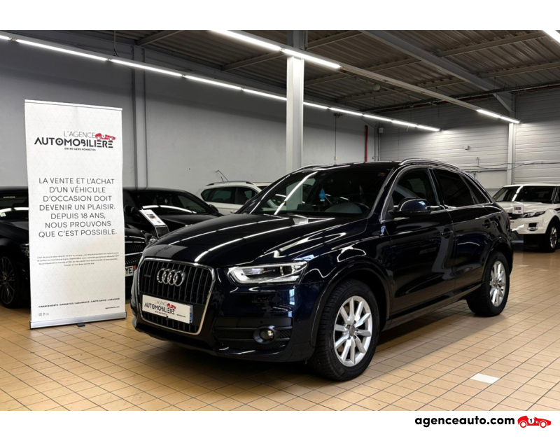 Achat voiture occasion, Auto occasion pas cher | Agence Auto Audi Q3 2.0 TFSI 170 AMBITION LUXE QUATTRO S TRONIC 7 Bleu Année 2014 Automatique Essence