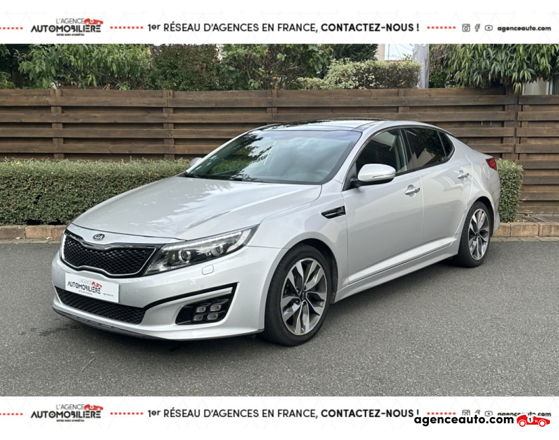 Achat voiture occasion, Auto occasion pas cher | Agence Auto Kia Optima 1.7 CRDI 136 CH PREMIUM BVA Argent Année 2015 Automatique Diesel