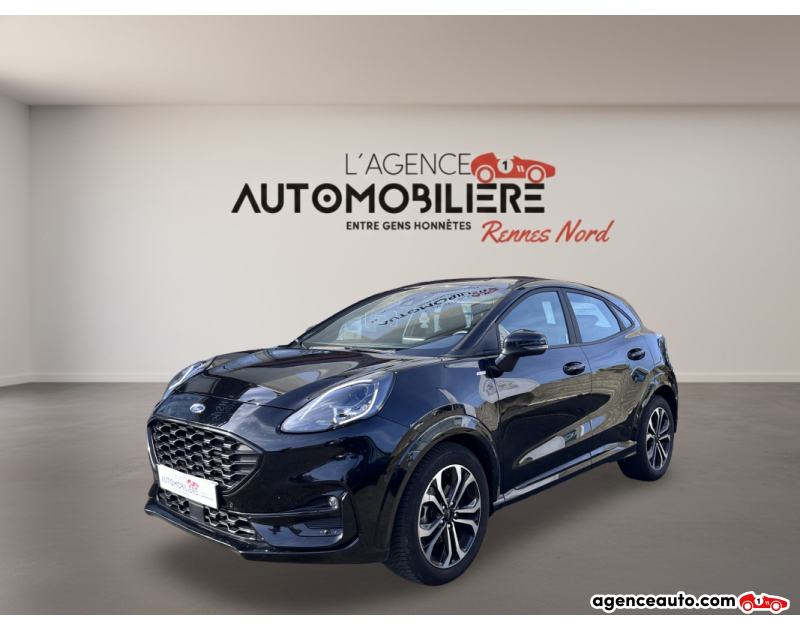Ford Puma 1.0 Flexifuel 125 ch mHEV S&S BVM6 ST-Line Noir 2024