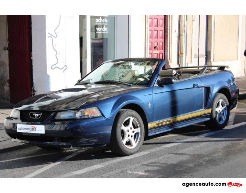 Achat voiture occasion, Auto occasion pas cher | Agence Auto Ford Mustang 4.6 L V8 260CV Bleu Année 2002 Manuelle Essence
