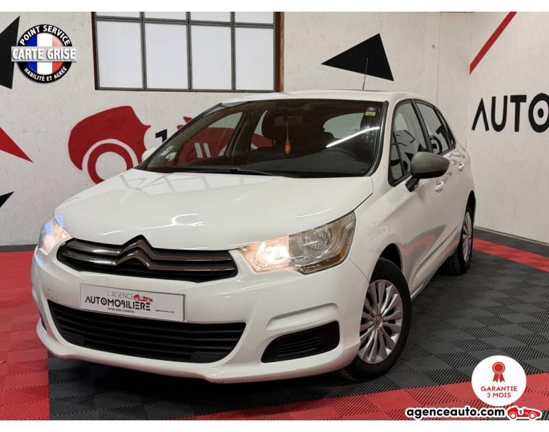 Compra de Carros Usados, Carros Usados Baratos | Auto Immo Citroen C4 1.6 HDi FAP 92 cv Blanc Ano 2013 Manuelle Diesel