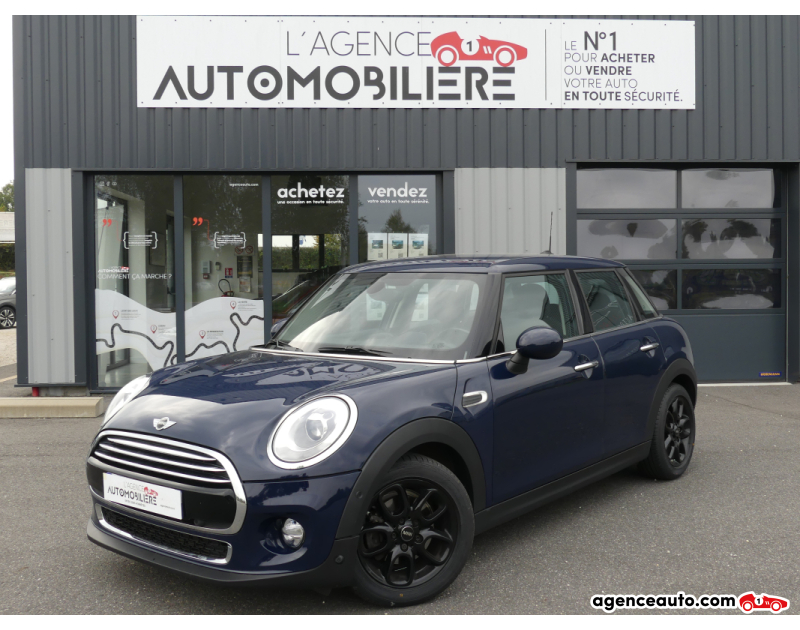 Compra de Carros Usados, Carros Usados Baratos | Auto Immo Mini Cooper (F55)  Cooper 1.5 i 12V 136 cv Boîte auto Bleu Ano 2015 Automatique Essence