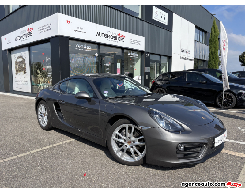 Achat voiture occasion, Auto occasion pas cher | Agence Auto Porsche Cayman (981) 2.7 i 24V PDK 275 CV - GARANTIE 12 MOIS Gris Année 2014 Automatique Essence