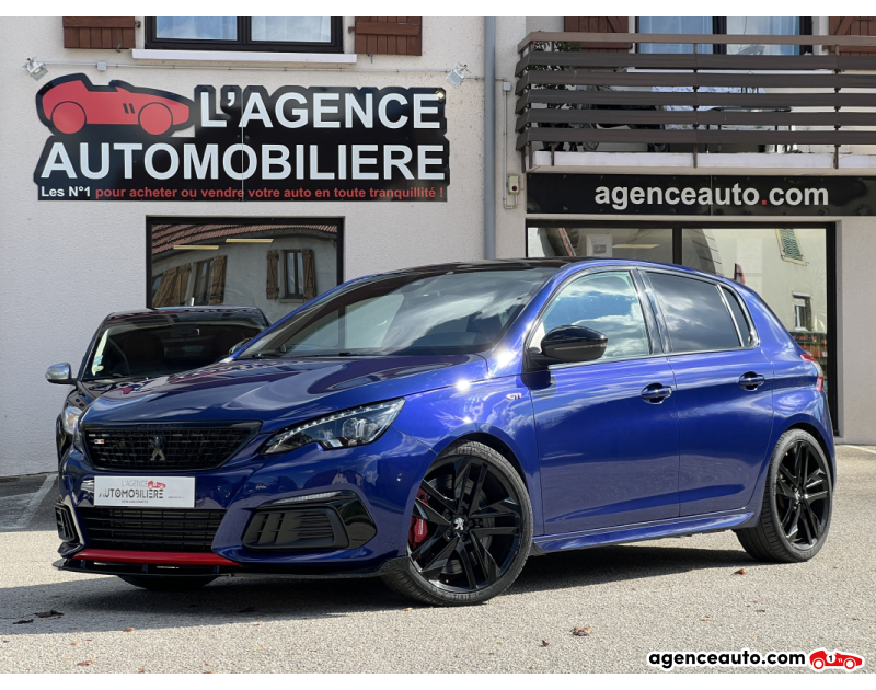 Achat voiture occasion, Auto occasion pas cher | Agence Auto Peugeot 308 1.6 thp 270ch GTI PH2 pano Denon Bleu Année 2017 Manuelle Essence