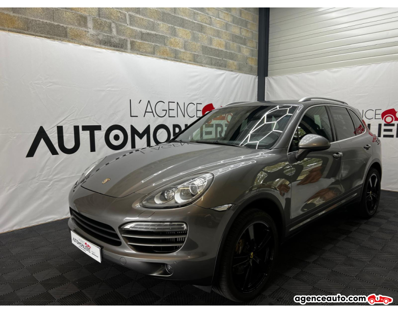 Achat voiture occasion, Auto occasion pas cher | Agence Auto Porsche Cayenne 3.0D V6 Turbo Argent Année 2012 Automatique Diesel