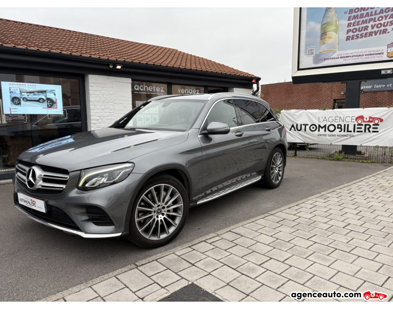 Achat voiture occasion, Auto occasion pas cher | Agence Auto Mercedes Classe GLC 350 D SPORTLINE 4MATIC BVA9 PACK AMG ATTELAGE USINE Gris Année 2017 Automatique Diesel