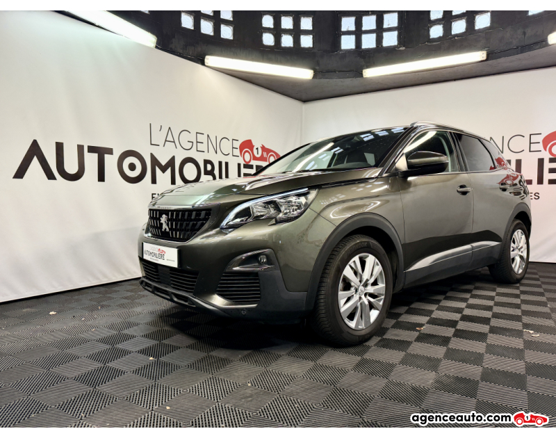 Achat voiture occasion, Auto occasion pas cher | Agence Auto Peugeot 3008 II 1.5 BLUEHDI 130 S&S ACTIVE BUSINESS EAT8 Gris Année 2018 Automatique Diesel