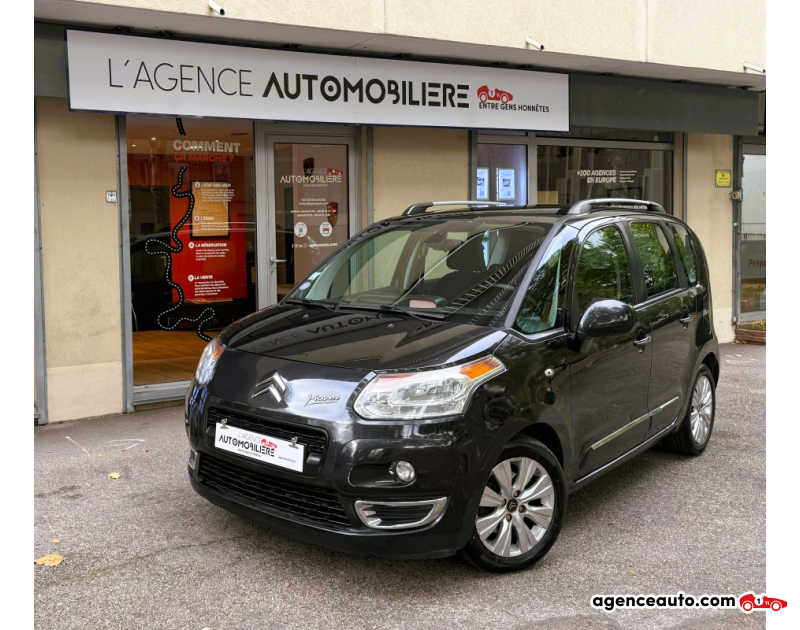 Acquisto Auto Usate, Auto Usate Economiche | Agenzia Automobiliare Citroen C3 Picasso 1.6 VTI 120 EXCLUSIVE Noir Anno 2010 Manuelle Essence