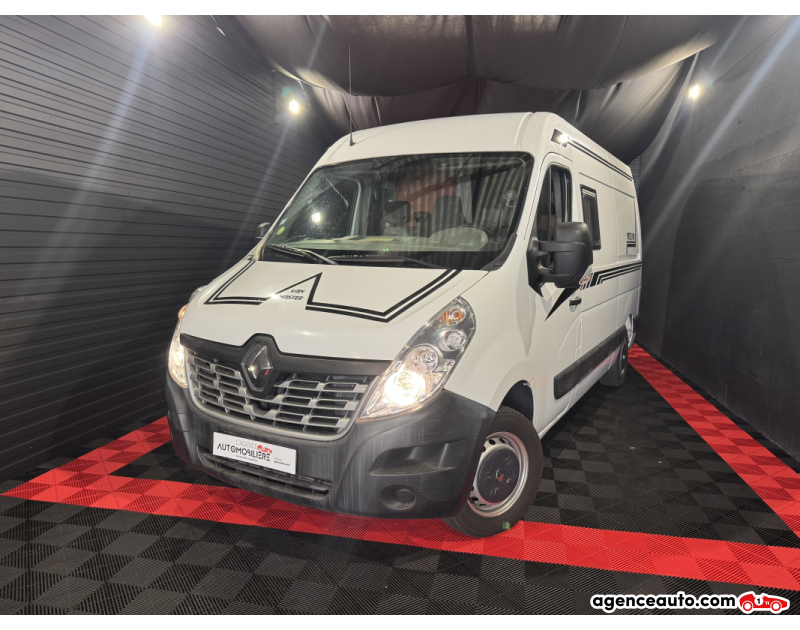 Gebrauchtwagenkauf, Günstige Gebrauchtwagen | Automobilienagentur Renault Master 2.3 DCI 110 L2H2 VAN AMENAGE Blanc Jahr 2015 Manuelle Diesel