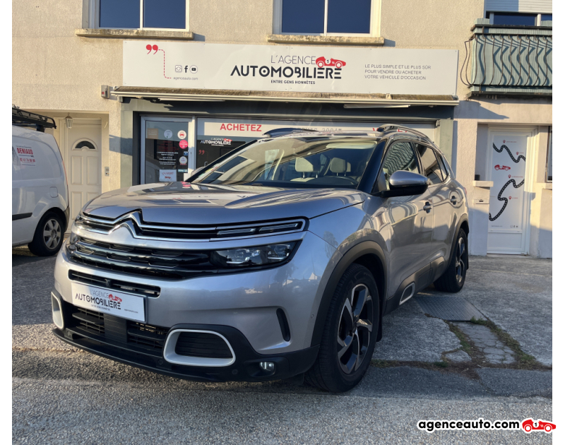 Compra de Coches Usados, Coches Usados Baratos %'|'% Agence Auto Citroen C5 Aircross 1.5 BlueHDi EAT8 130cv Shine Gris Año 2019 Automatique Diesel