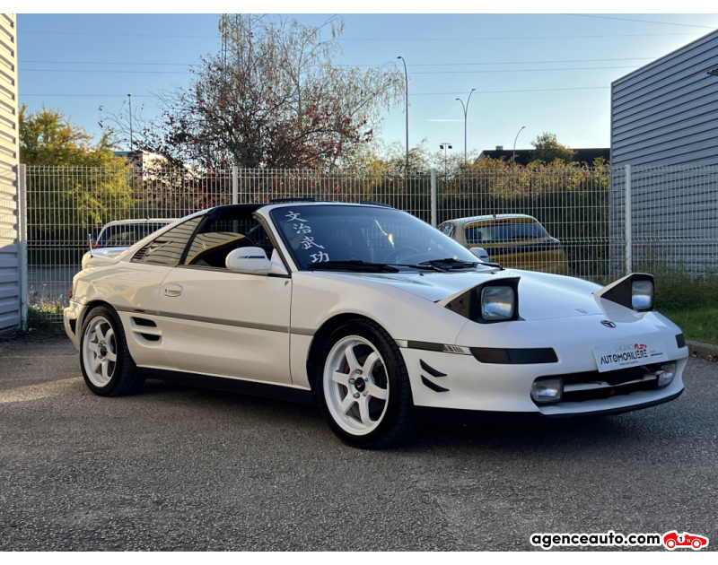 Compra de Coches Usados, Coches Usados Baratos %'|'% Agence Auto Toyota MR2 Turbo SW22 1991 204 CV 3S-GTE Blanc Año 1991 Manuelle Essence