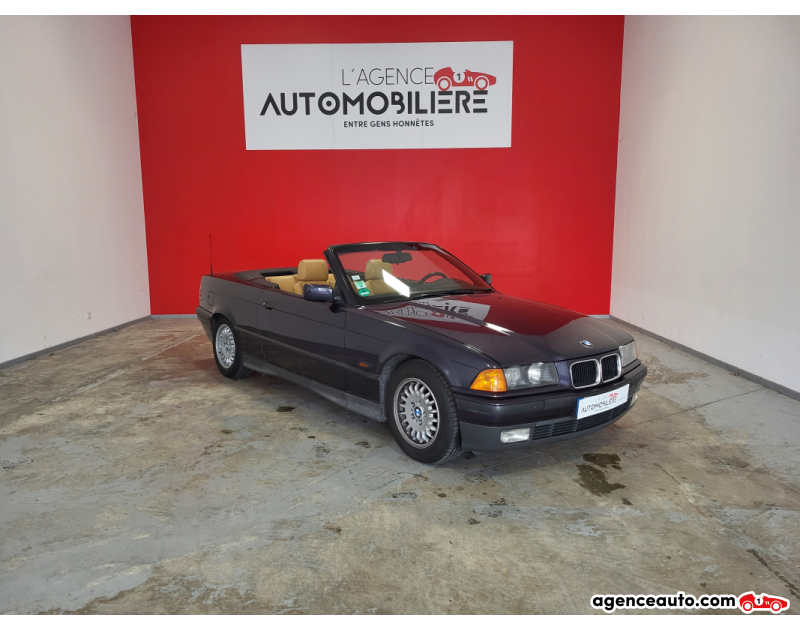 Compra de Coches Usados, Coches Usados Baratos %'|'% Agence Auto Bmw Série 3 Cabriolet BMW SERIE 3 (E36) CABRIOLET 325IA Mauve Año 1994 Automatique Essence