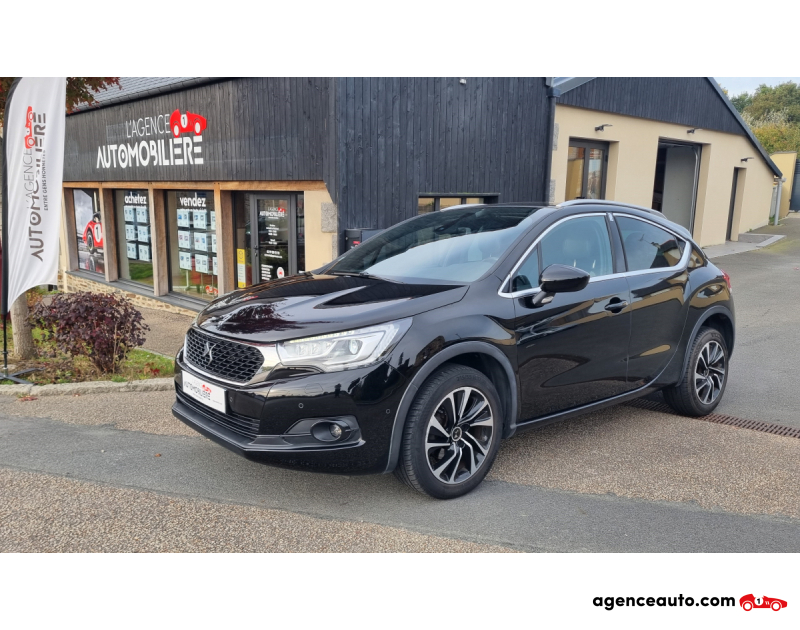Compra de Coches Usados, Coches Usados Baratos %'|'% Agence Auto Citroen DS4 Crossback CONNECTED CHIC Ess 130cv BVM6 Noir Año 2017 Manuelle Essence