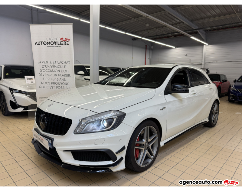 Achat voiture occasion, Auto occasion pas cher | Agence Auto Mercedes Classe A III 45 AMG 4MATIC Blanc Année 2015 Automatique Essence