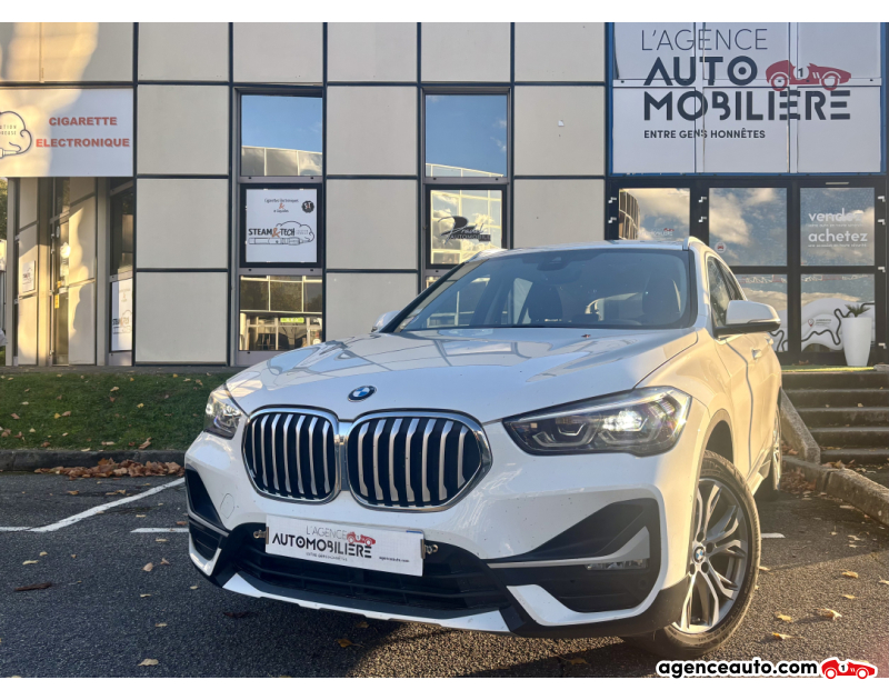 Achat voiture occasion, Auto occasion pas cher | Agence Auto Bmw X1 1.8 I 140 X-LINE SDRIVE BVA + Attelage amovible Blanc Année 2021 Automatique Essence