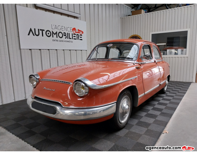 Achat voiture occasion, Auto occasion pas cher | Agence Auto Panhard PL17 L1 Orange Année 1960 Manuelle Essence
