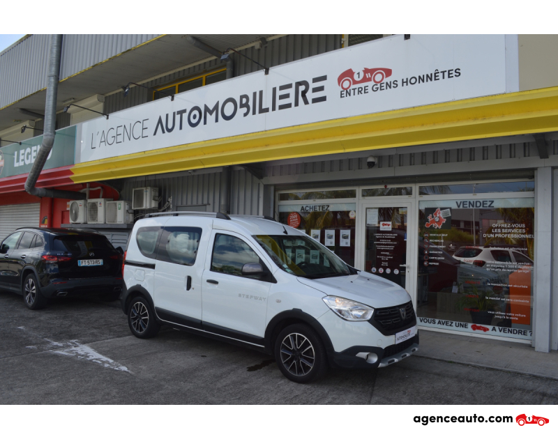 Achat voiture occasion, Auto occasion pas cher | Agence Auto Dacia Dokker STEPWAY 1.3 TCE 130 FAP Blanc Année 2020 Manuelle Essence