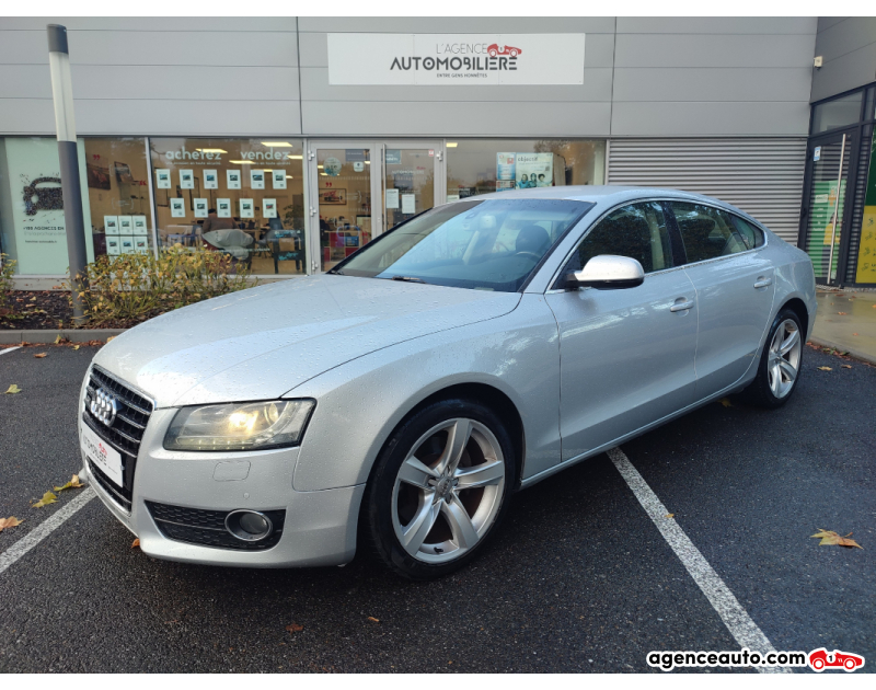Compra de Coches Usados, Coches Usados Baratos %'|'% Agence Auto Audi A5 Sportback 3.0 TDI 245 CH Ambition Luxe Gris Año 2010 Automatique Diesel