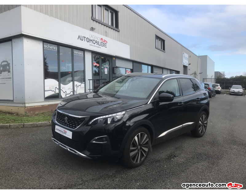 Achat voiture occasion, Auto occasion pas cher | Agence Auto Peugeot 3008 1.5 BlueHDi EAT8 130 cv ALLURE Noir Année 2020 Automatique Diesel