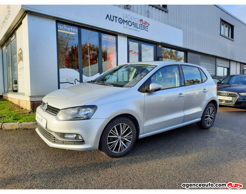 Achat voiture occasion, Auto occasion pas cher | Agence Auto Volkswagen Polo 1.4 TDI 90 CH CONFORTLINE DSG7 Gris Année 2017 Automatique Diesel