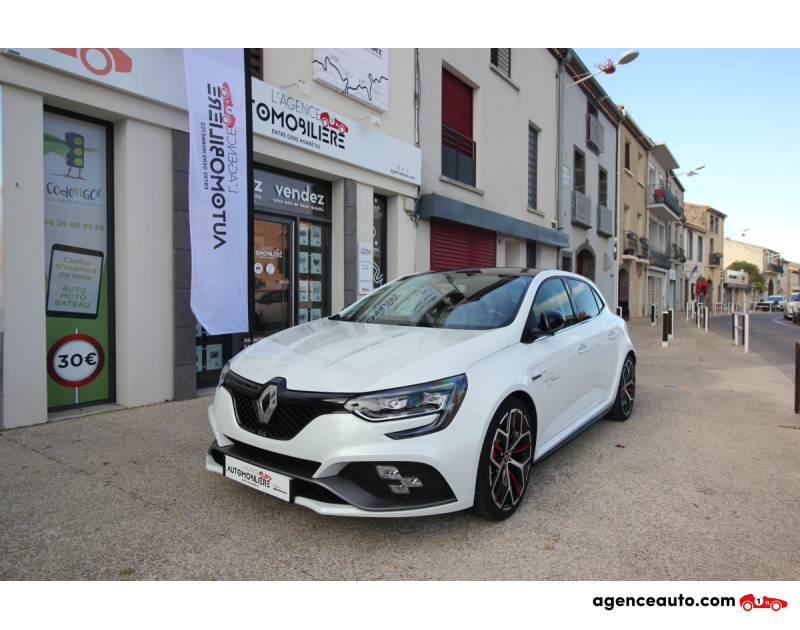 Achat voiture occasion, Auto occasion pas cher | Agence Auto Renault Megane RS 1.8 TCe 300cv EDC Blanc Année 2019 Automatique Essence