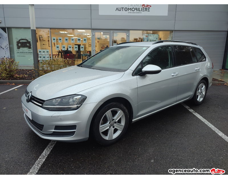 Compra de Carros Usados, Carros Usados Baratos | Auto Immo Volkswagen Golf SW 1.6 TDI 110 CH BlueMotion confortline Gris Ano 2016 Automatique Diesel