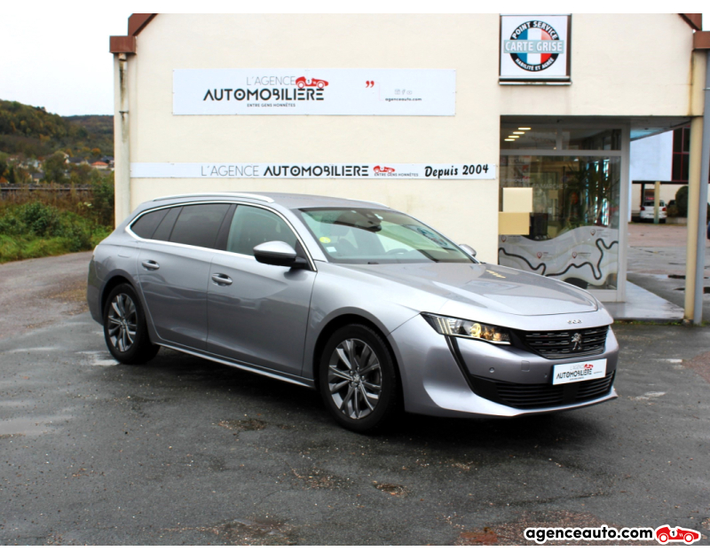 Achat voiture occasion, Auto occasion pas cher | Agence Auto Peugeot 508 SW 1.5 BlueHDi 130 CH S&S Active Business Gris Année 2019 Manuelle Diesel