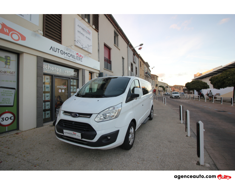 Compra de Coches Usados, Coches Usados Baratos %'|'% Agence Auto Ford Transit Ford Transit Custom 170cv Blanc Año 2017 Automatique Diesel